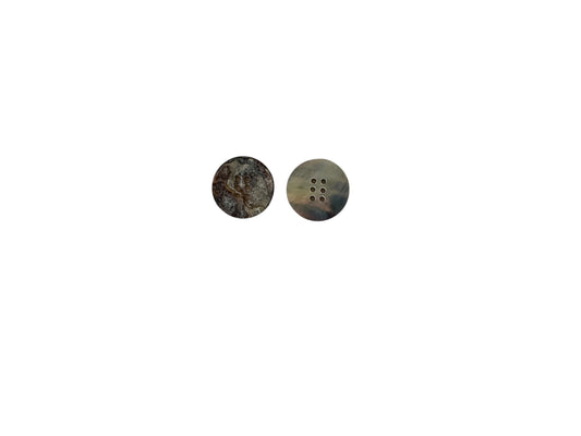 Boutons nacré - Brun nacré - 1,7cm