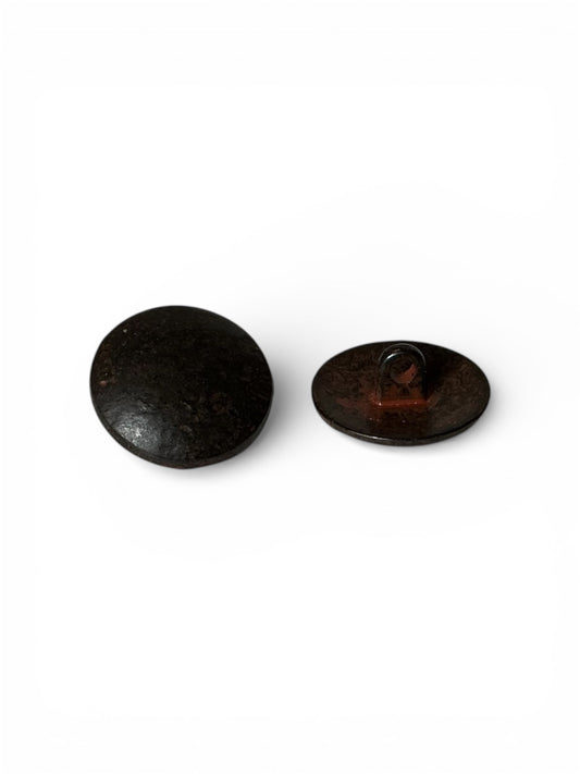 Boutons métallique - Marron - 2cm